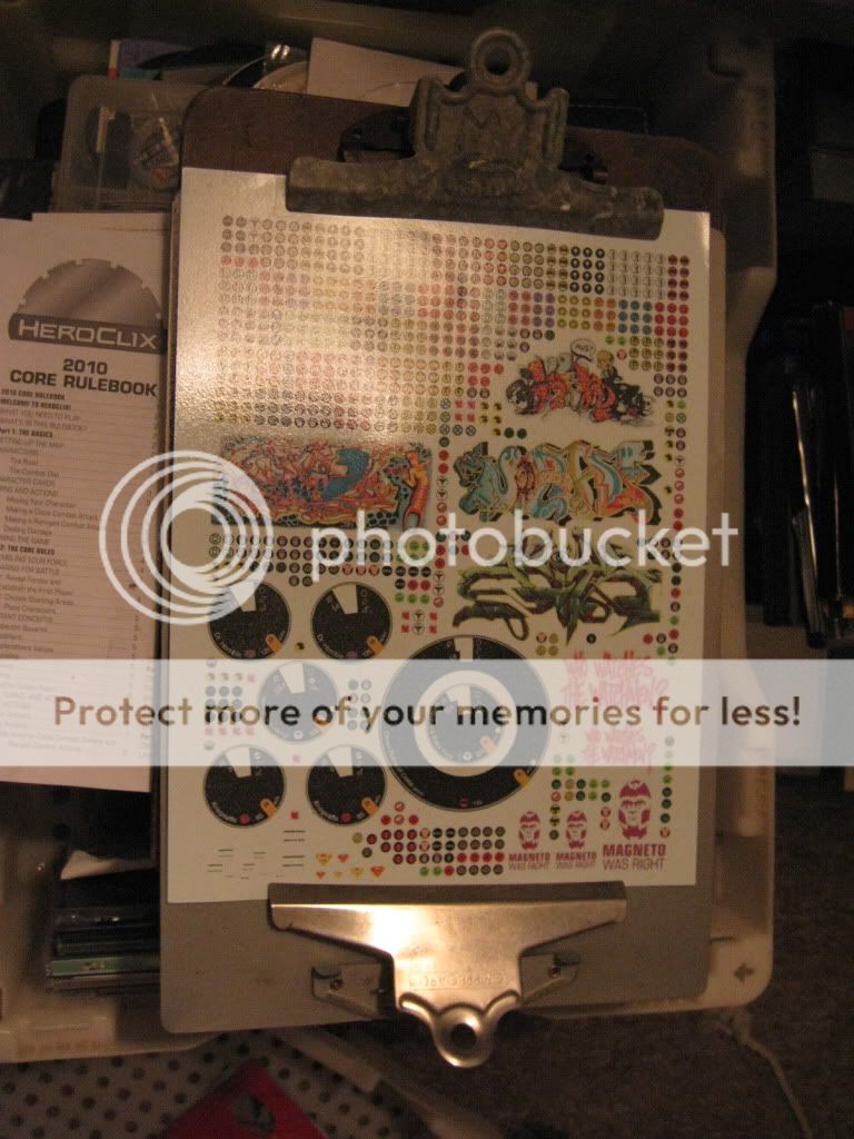 Custom Decals for Miniature Projects Heroscapers